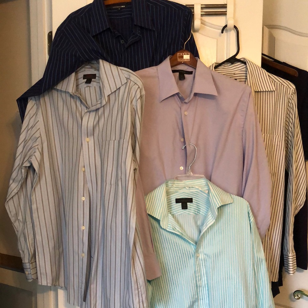 Five Express Dress Shirts Collection